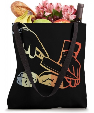 Cutting Meat Retro Look Steak Lover Butchery Tote Bag $10.89 Totes